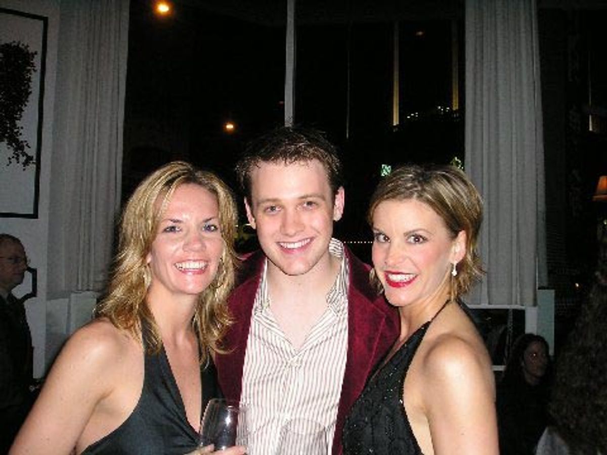 Jenifer Foote, Michael Arden and Jenn Collela at 